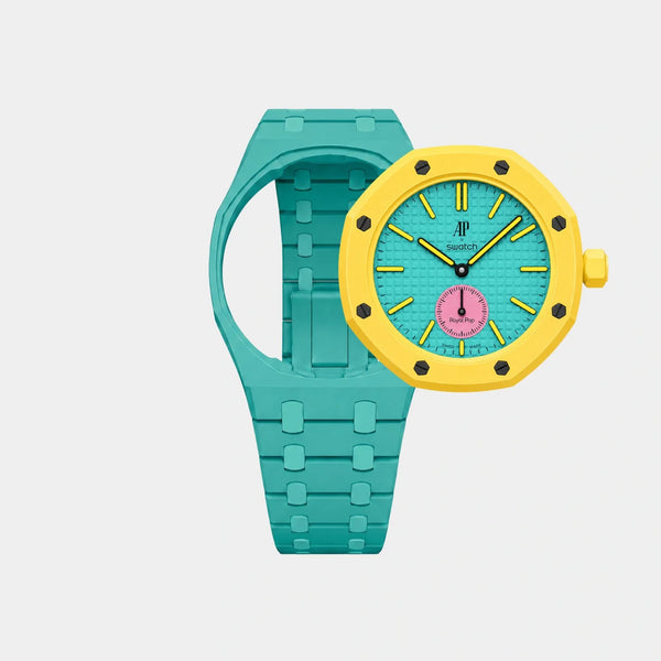 Turquoise Tide — AP × Swatch Royal Pop